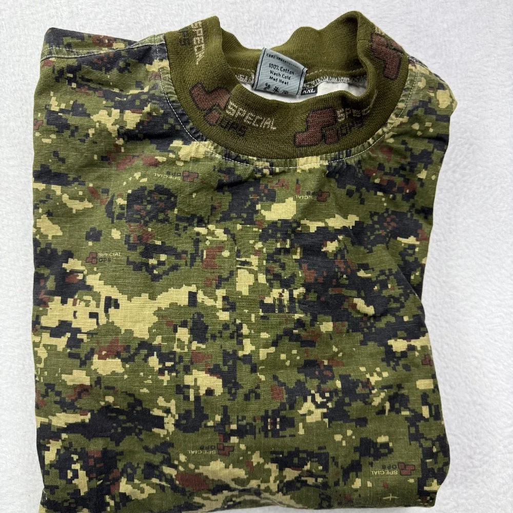 Special Ops Tacticalwear‎ Camo Pullover Long Sleeve Shirt XXL - Picture 14 of 16